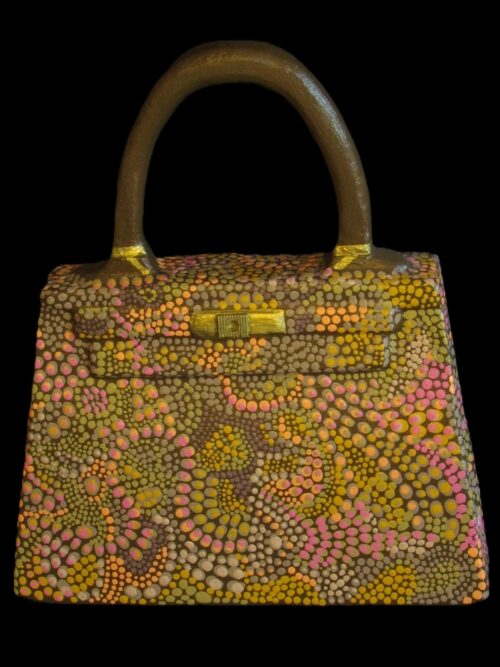 The brown (lady’s) bag